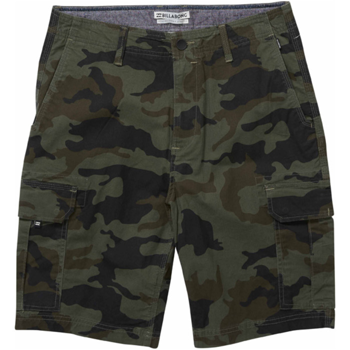 Billabong Schema Cargo Shorts Militarische Camo H1wk22 H1WK22 Mode Herren Watersports Outlet